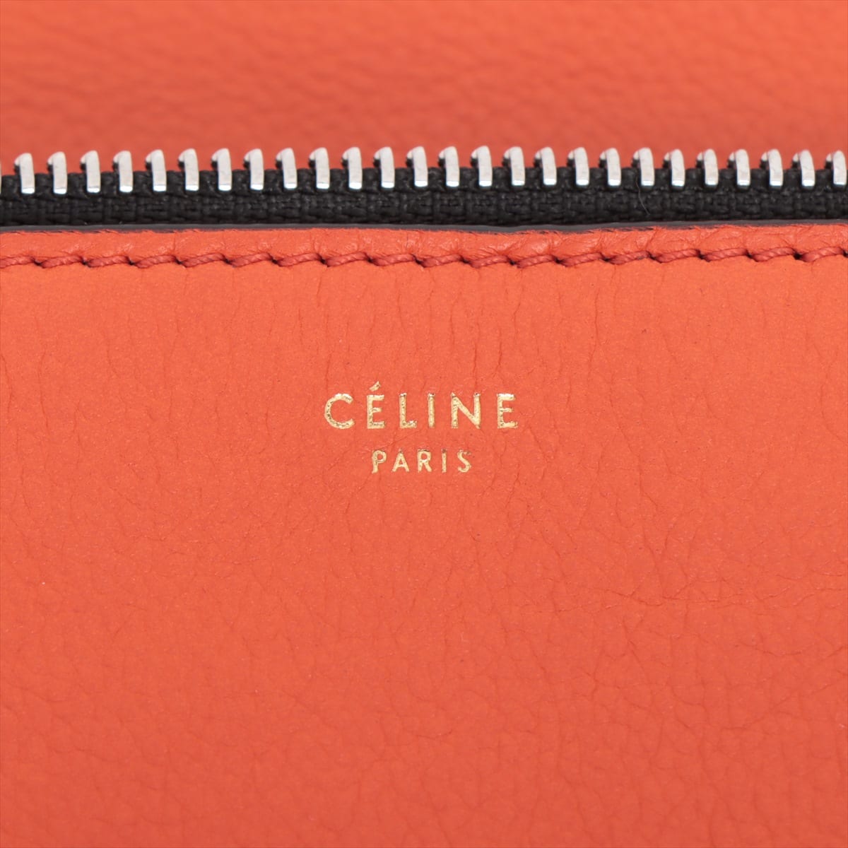 Celine Edge 皮革手提包 紅色
