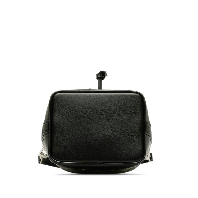 Louis Vuitton Jacquard Monogram Nano Noe Bag M46449 Shoulder Bag Grey Black