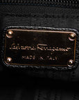 Salvatore Ferragamo Handbag Black Leather Ladies