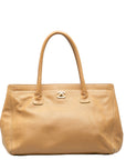 Chanel Cocomark Executive Handbags Shoulder Bag 2WAY Beige Caviar