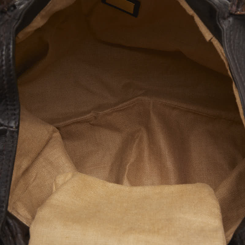 Fendi Zuka Spy Bag 8BR511 Brown Leather Ladies Fendi