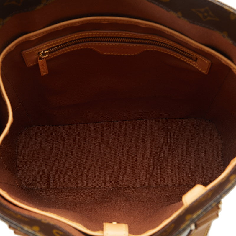 Louis Vuitton Monogram Van GM Shoulder Bag M51170 Brown PVC Leather  Louis Vuitton