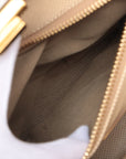 FENDI Peekaboo Lodge Handbag in Leather Beige 8BN210