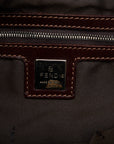 FENDI FENDI 26633 Shoulder Bag Canvas/Laser Indigo Blue Ladies Fender
