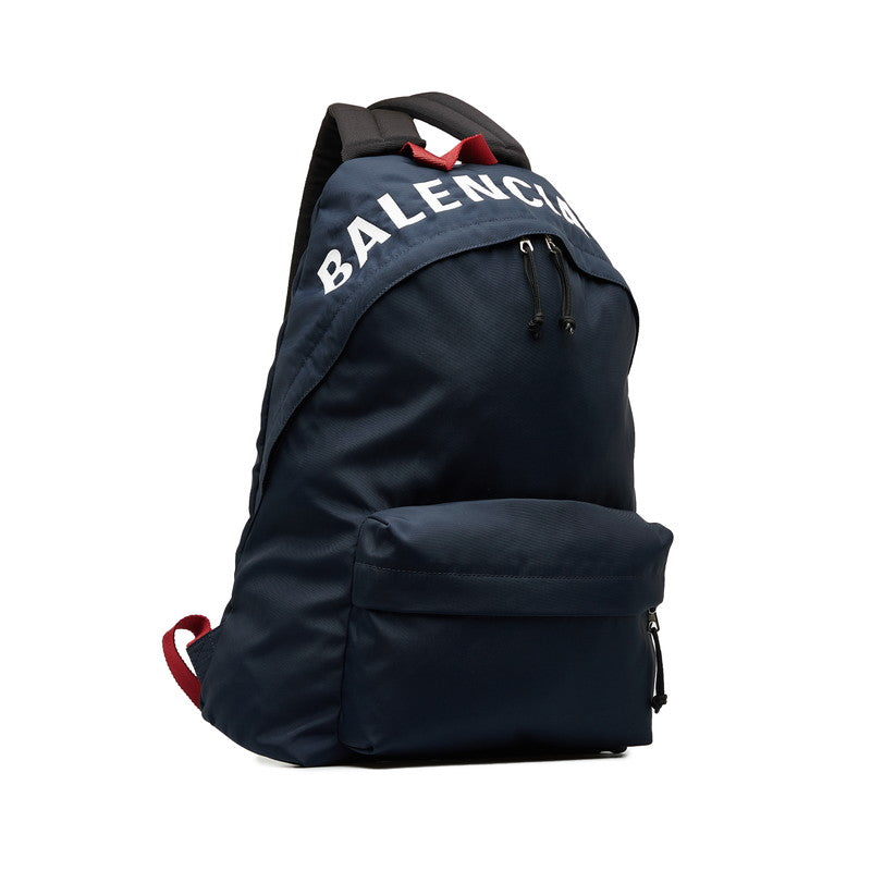 Balenciaga navy hot sale backpack