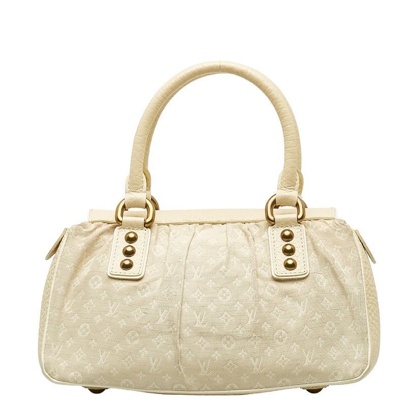 Louis Vuitton Monogram Mini M40061 Handbag Leather/Candy Dune Beige Ladies, Paris