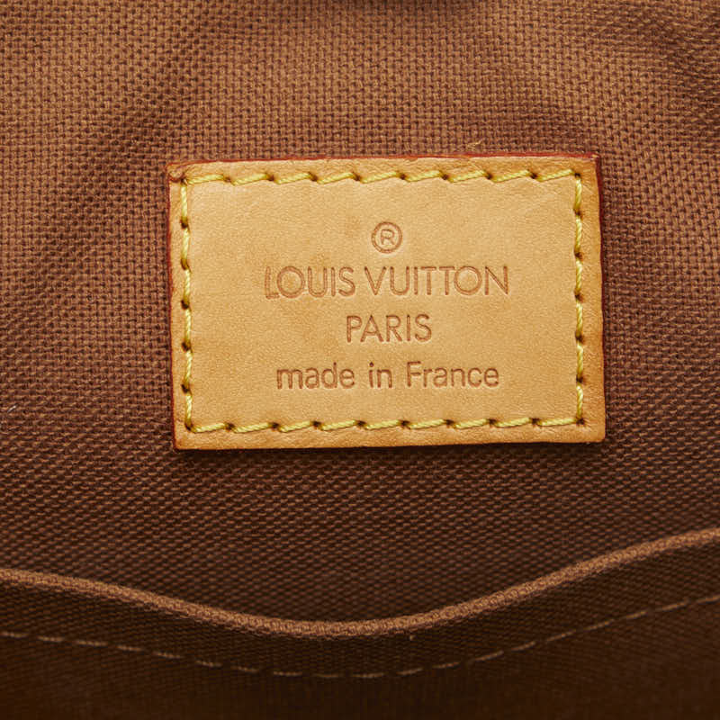 Louis Vuitton Monogram Popcorn Shoulder Bag M40007 Brown PVC Leather  Louis Vuitton
