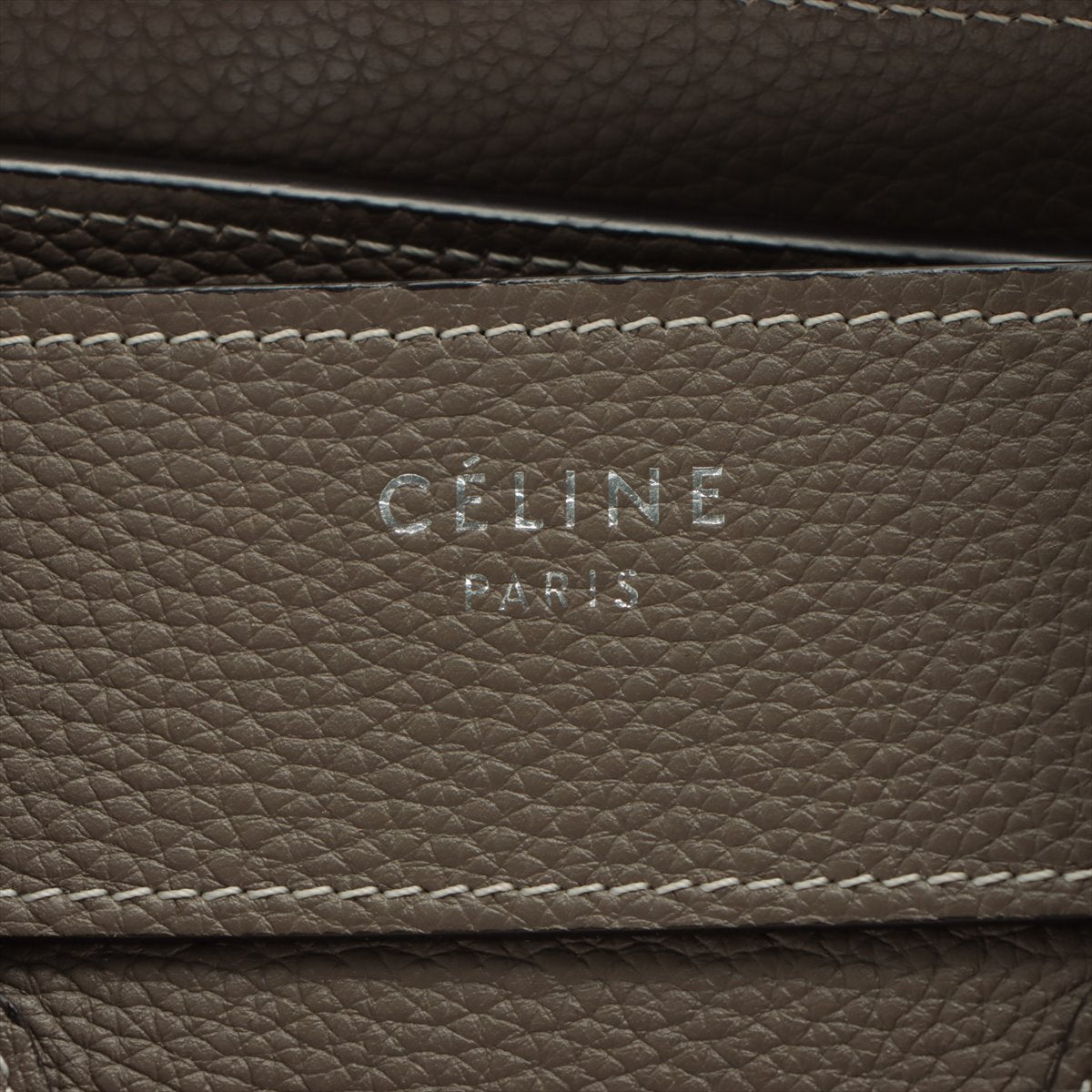 Celine Luggage Micro  Leather Handbag Gr Lagoon