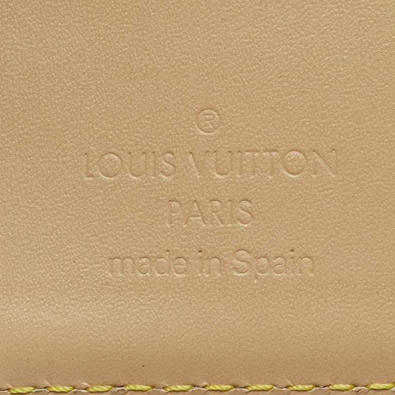Louis Vuitton Multicolor Agenda PM Handbook Cover R20896 White PVC Leather  Louis Vuitton