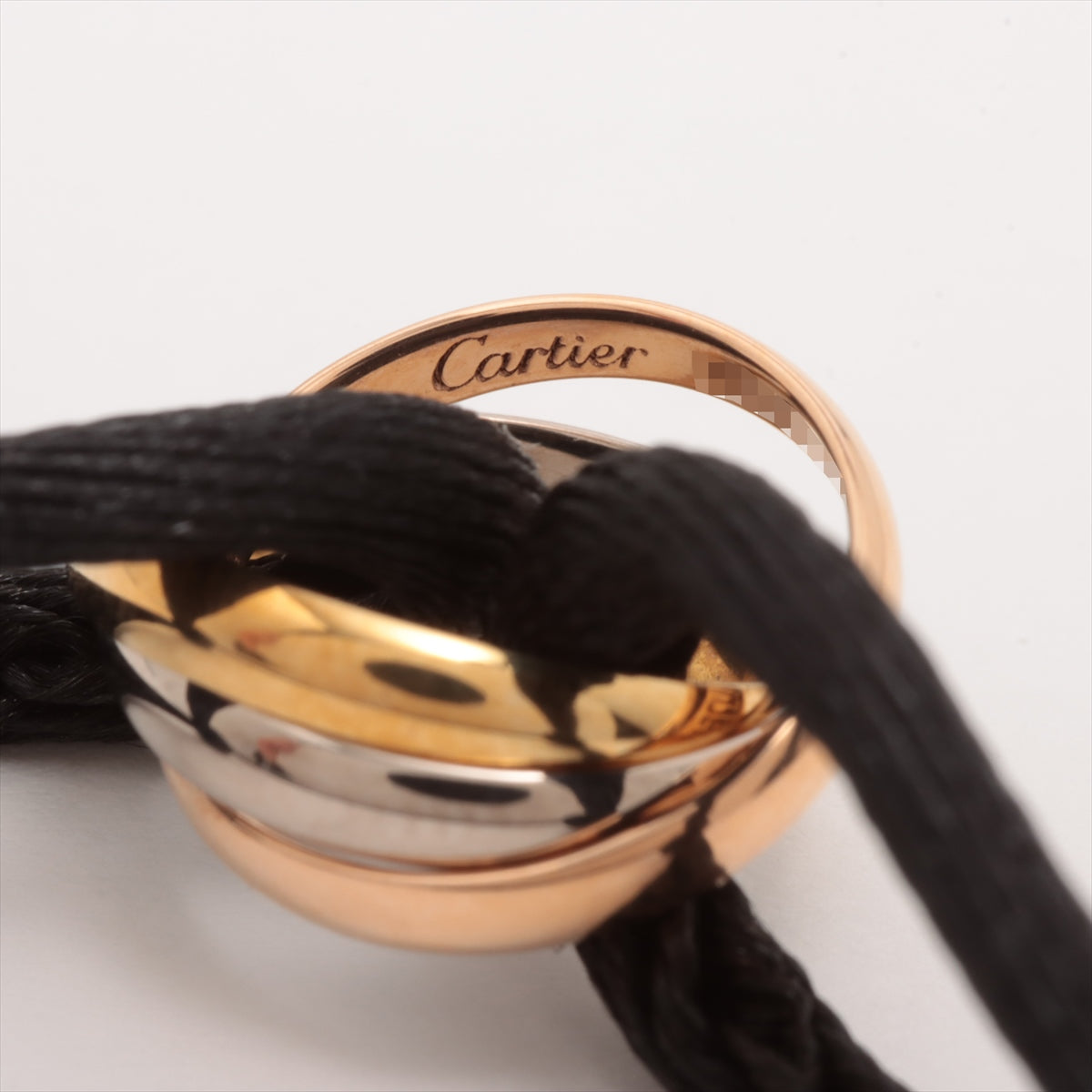 Cartier Trinity Code Bracelet 750 (YGPG×WG) Total 2.7g  4 replacement codes