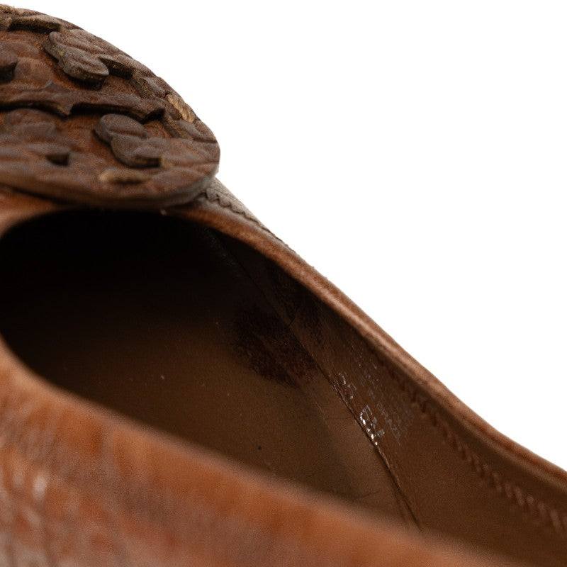 Tory Burch Tory Burch Pump&#39;s Leather Brown &#39;