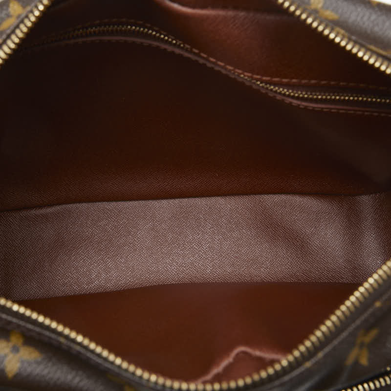 Louis Vuitton Monogram Nile  Shoulder Bag M45244 Brown PVC Leather  Louis Vuitton