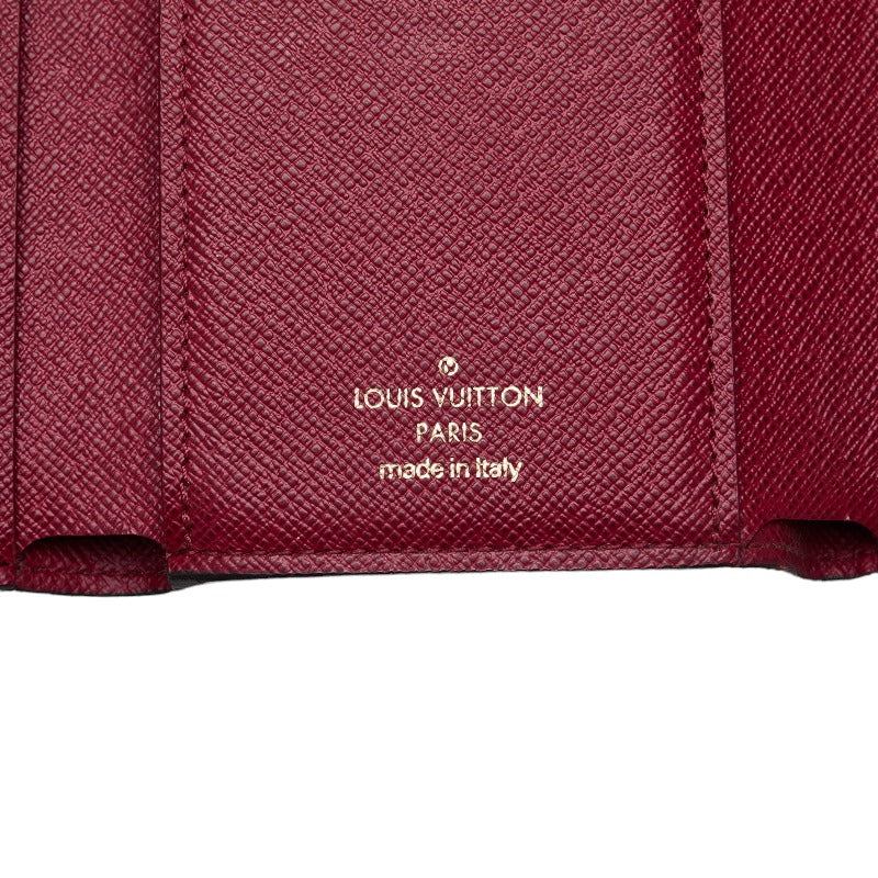 Louis Vuitton Monogram M41938 Three Folded Wallet PVC/Leather Fushas Brown  Fushas