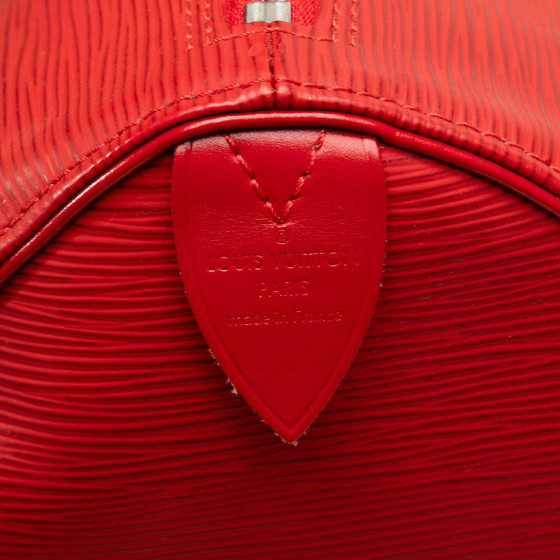 Louis Vuitton Speedy 25 手提包迷你波士頓包 M43017 卡斯蒂利亞紅皮革路易威登