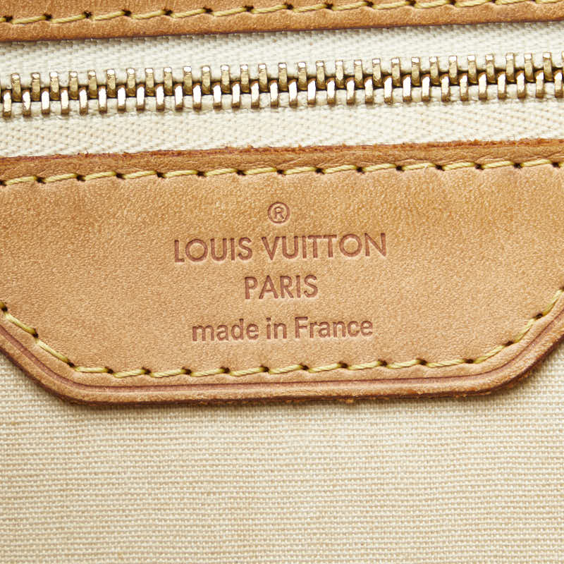 Louis Vuitton Monogram Verney Blair GM Handbag Shell Bag 2WAY M91454 Bronco-Royal Beige Patent Leather Ladies LOUIS VUITTON