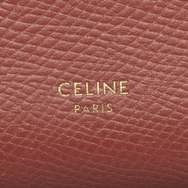 Celine Rage Wallet Long Wallet Vial Colorful Pink Gr Leather  Celine