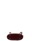 Burberry Nova Check Shadow Horse Handbag s Bag Wine Red Beige Leather Canvas Ladies BURBERRY