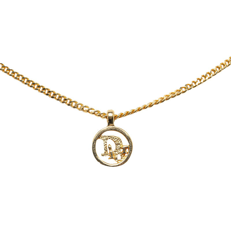 Dior Logo Necklace Pendant G   Dior