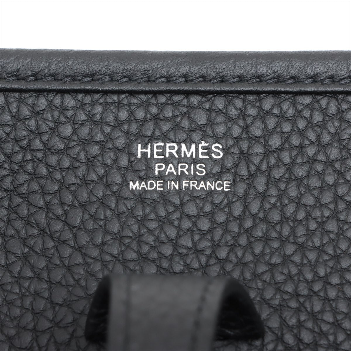 Hermès Ebrin 3PM Trionclemence Black Silver Gold  U: 2022 Surface Close to Dirty