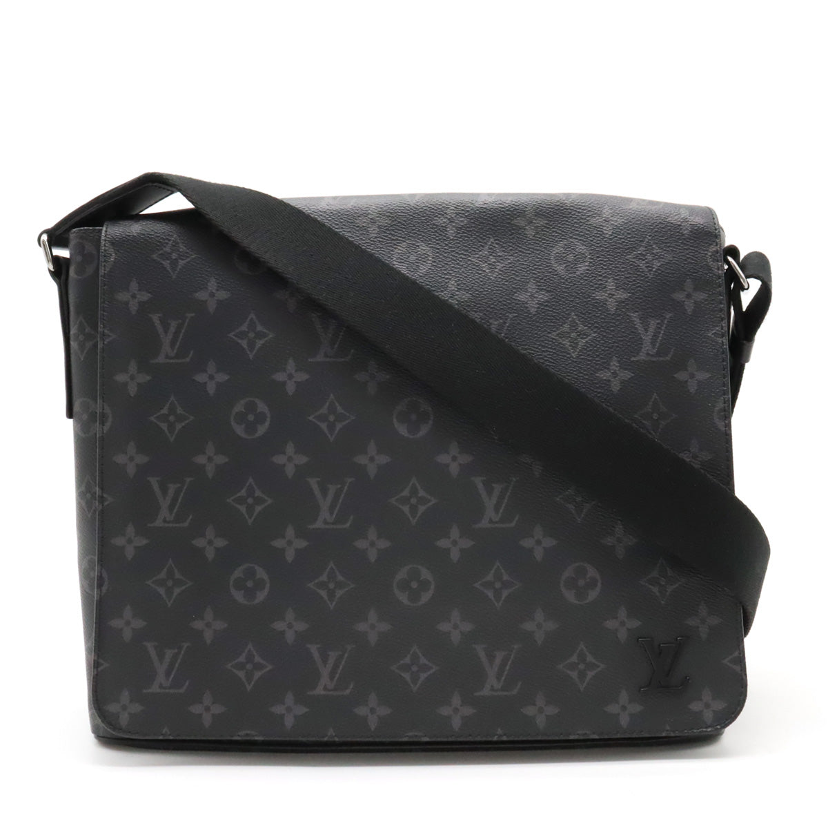 LOUIS VUITTON Louis Vuitton Monograms Messengers District MM NM Shoulder Bag Slip Shoulder M44001