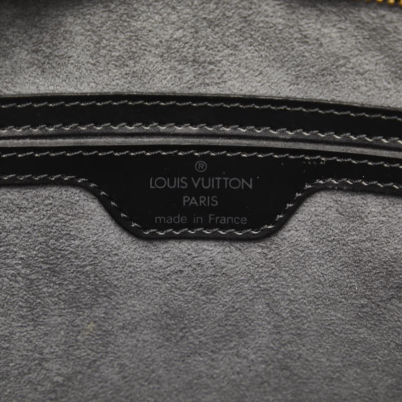 Louis Vuitton Epi Sanjack Handbag M52272 Noneir Black Leather  Louis Vuitton