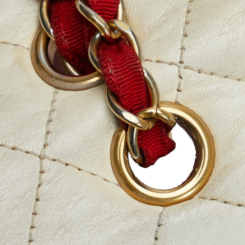 Chanel Cruises Cocomark Interlocg Chain houlder Bag 401368 Multicolor Gold Leather  CHANEL