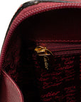 Cartier Masterline Lounge Backpack Wine Red Leather  Cartier Luxury