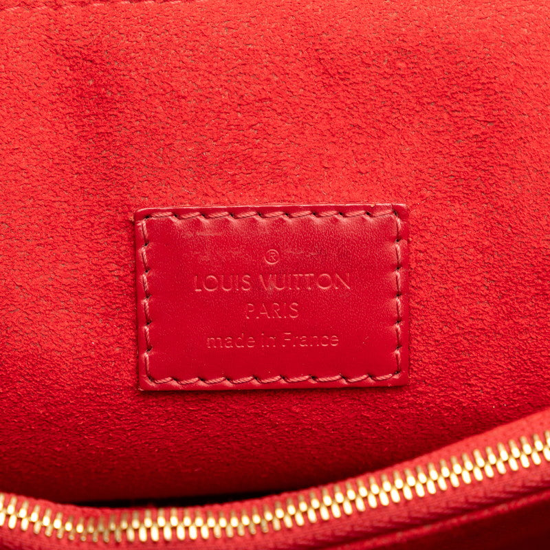 Louis Vuitton Damière Caisse Cratch Chain Sliding Shelter Bag N41596 Eve Brown PVC Leather Ladies Louis Vuitton