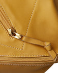 Loeb Anagram Anton Backpack Mastard Yellow Leather  LOEWE