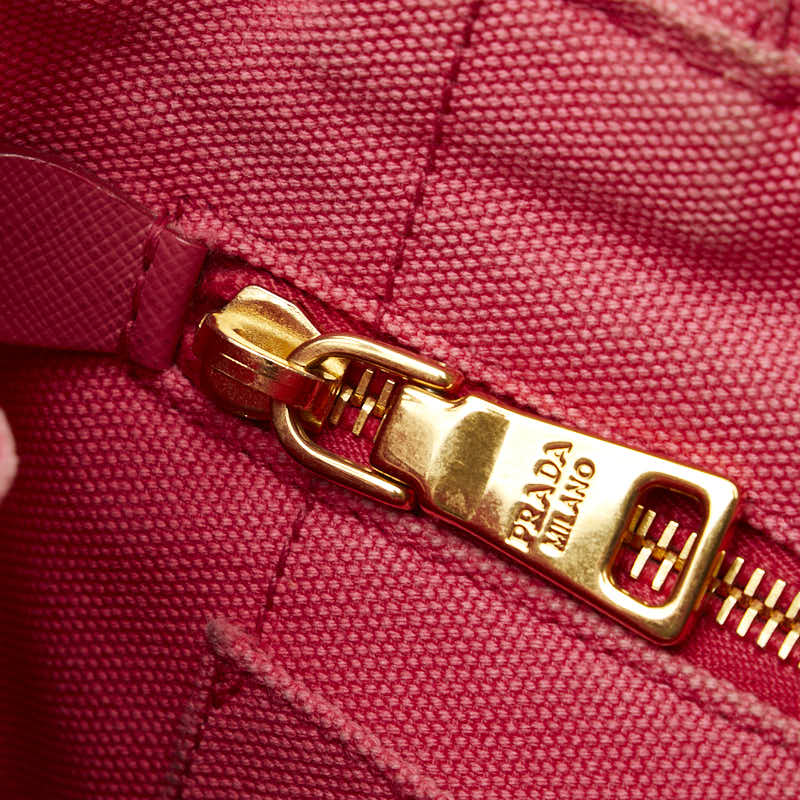 PRADA Prada B2439G Handbags Linen Pink Ladies Paris