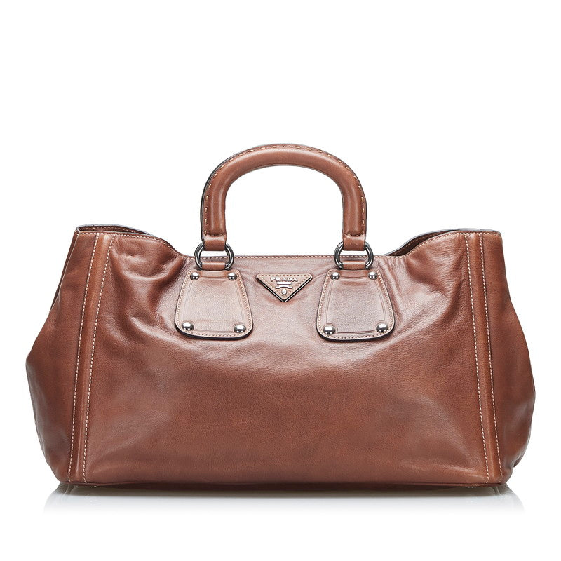 PRADA PRADA BN1889 Handbags NOCCIOLO NOCCIOLO BRONE LADY'S BROWN
