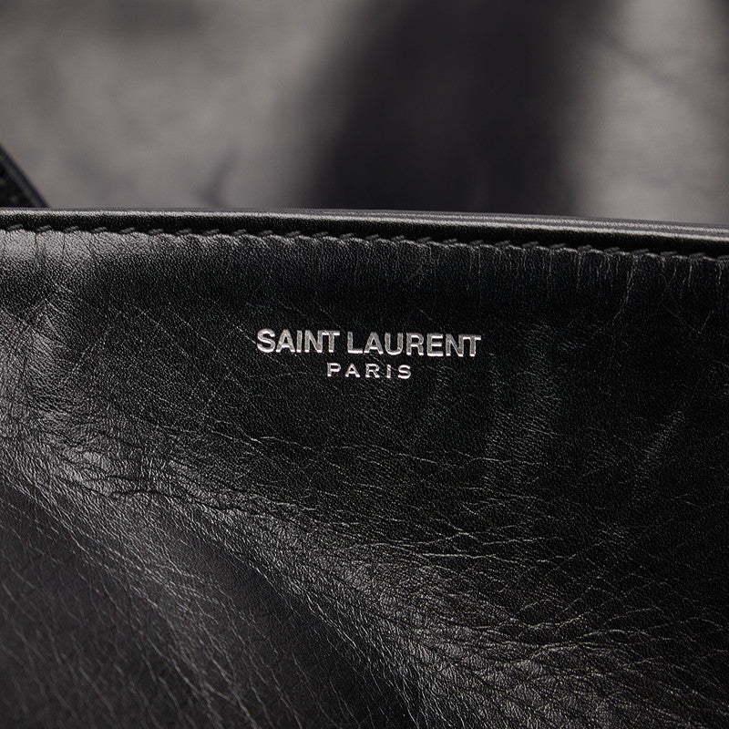 314663 529258 Black Leather Ladies Saint Laurent