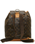 Louis Vuitton Monogram Monogram GM Lounge Backpack M51135 Brown PVC Leather Lady Louis Vuitton