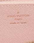 Louis Vuitton Monogram Jeep Wallet Roundfather Long Wallet M41894 Brown Rose Valerie PVC Leather Ladies Louis Vuitton