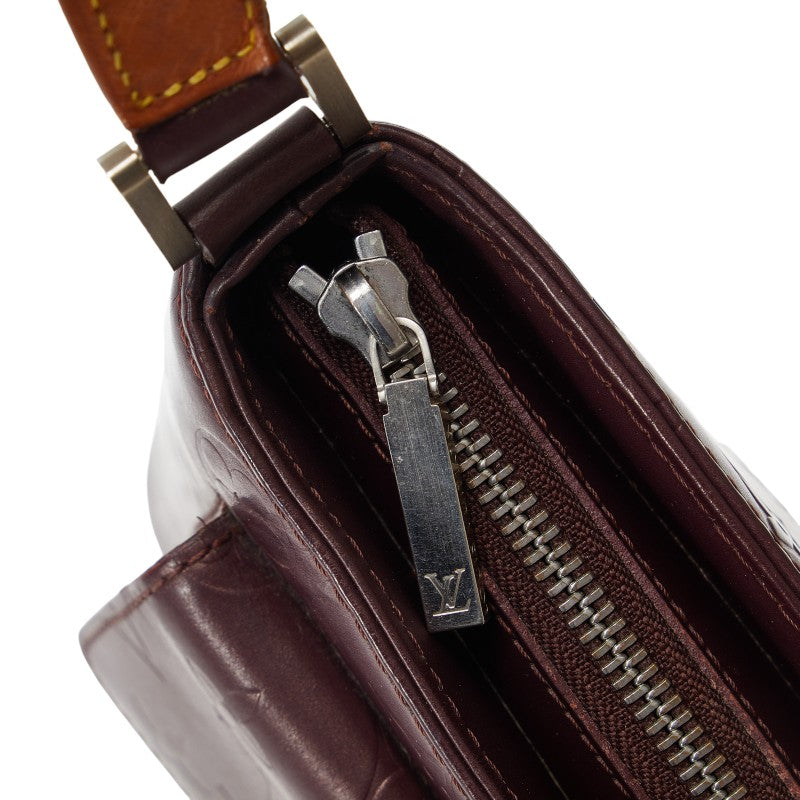 Louis Vuitton Monogram Mat M55126 Shoulder Bag Leather Violet Paraply  Paraply