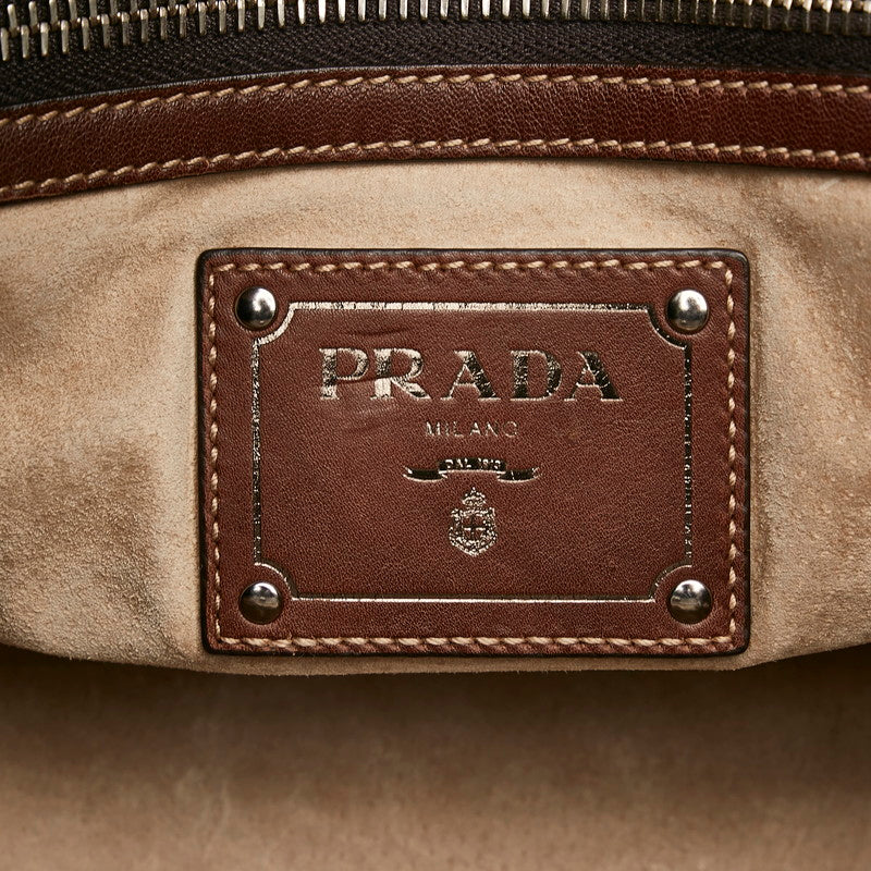 PRADA PRADA BN1889 Handbags NOCCIOLO NOCCIOLO BRONE LADY'S BROWN