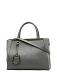 FENDI FENDI 8BH253 Handbags Leather Gray