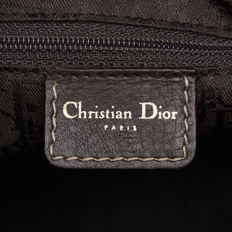 Dior Dior Ladyboard 手袋 皮革棕色 Ladyboard