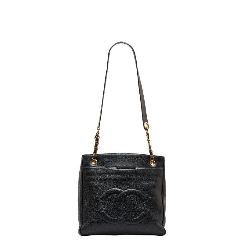 Chanel Coco Chain Tote Bag Black G   Chanel