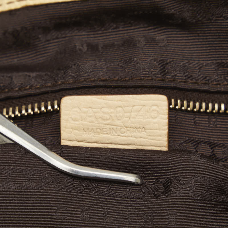 Celine Trionf Tasel Handbags Beige Linen Leather  Celine