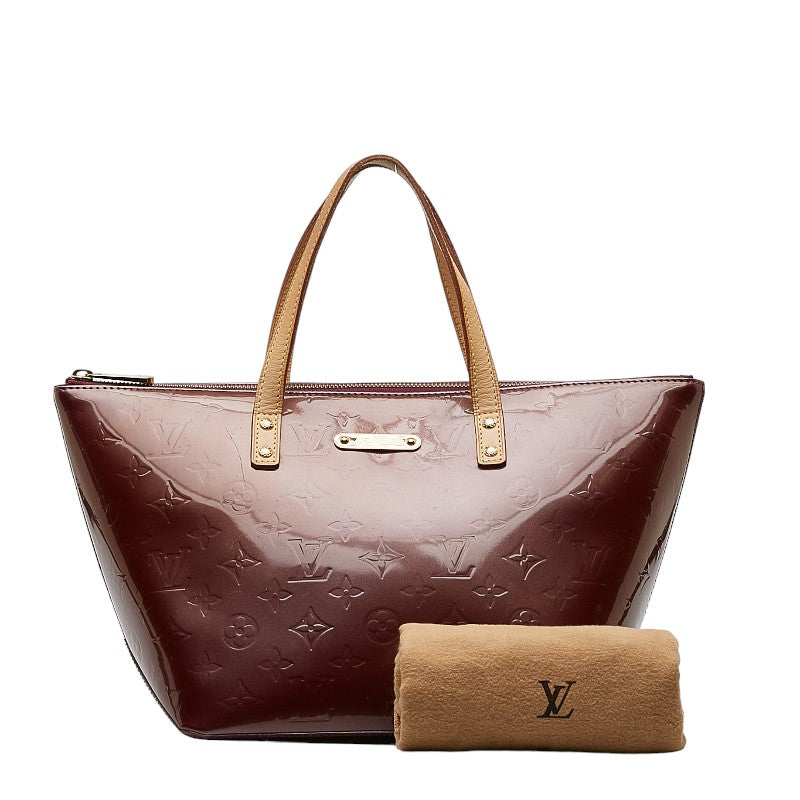 Louis Vuitton Monogram Verney Belvue PM Handbag M93584 Violet Pearl Patent Leather  Louis Vuitton