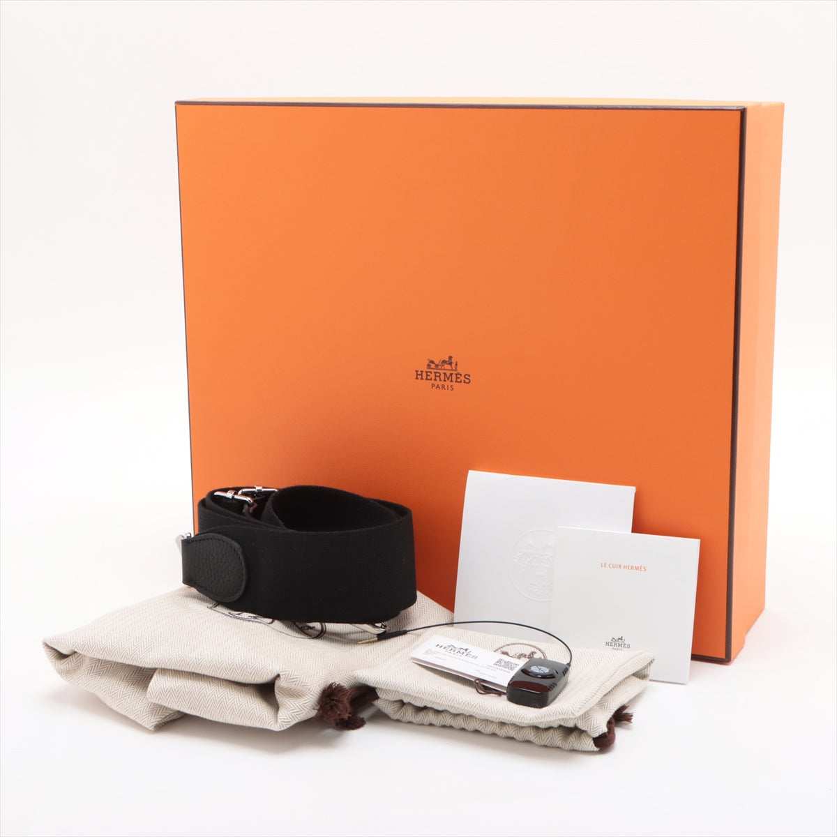 Hermes Ebrin 3PM Trionclement Black Silver Gold