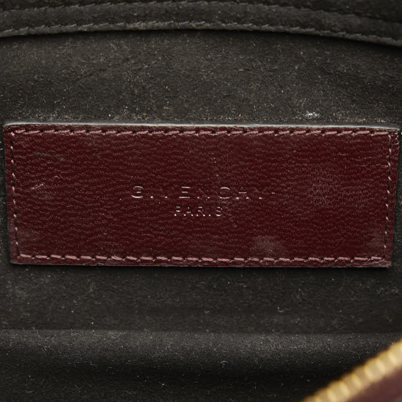 Givenchy Givenchy Shoulder Bag Leather/Swede Brown Ladies Givenchy Ladies Givenchy