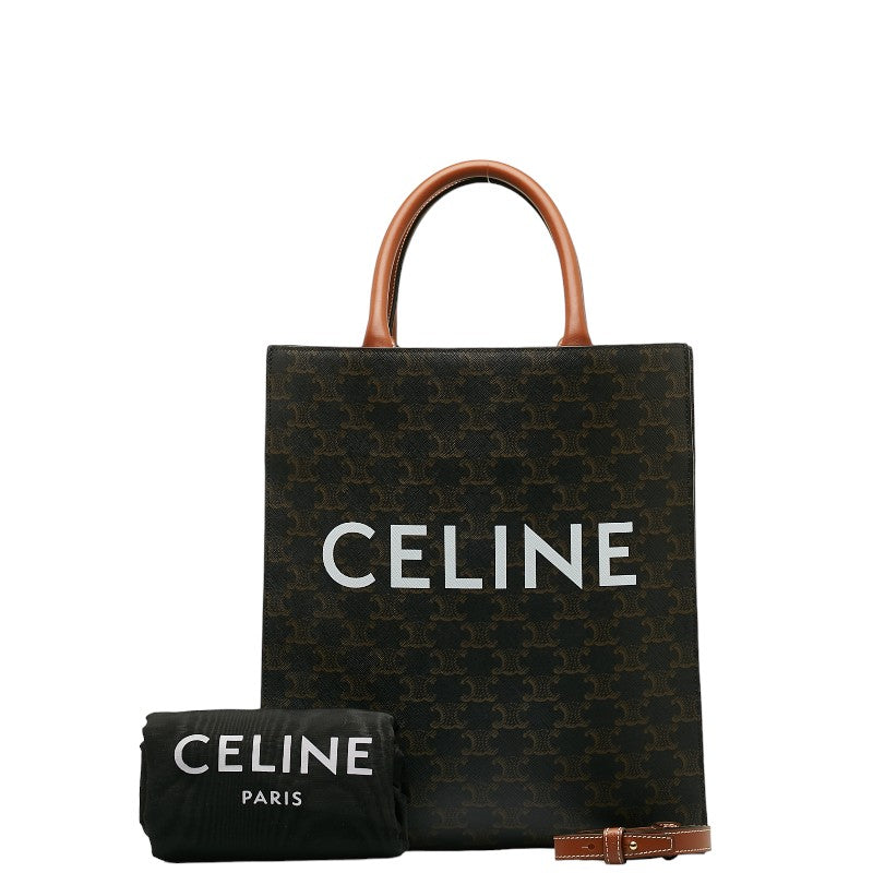 Celine Trionf Handbags  Black Brown