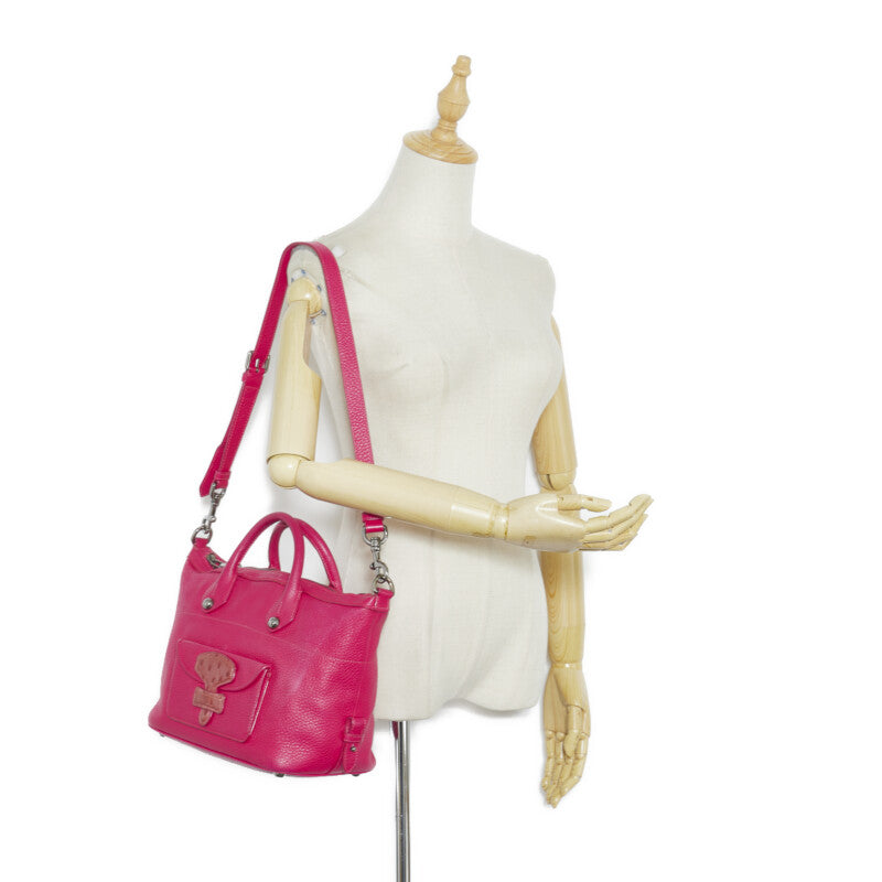 LOEWE LOEWE Handbags Leather/Austrian Pink Ladies Paris