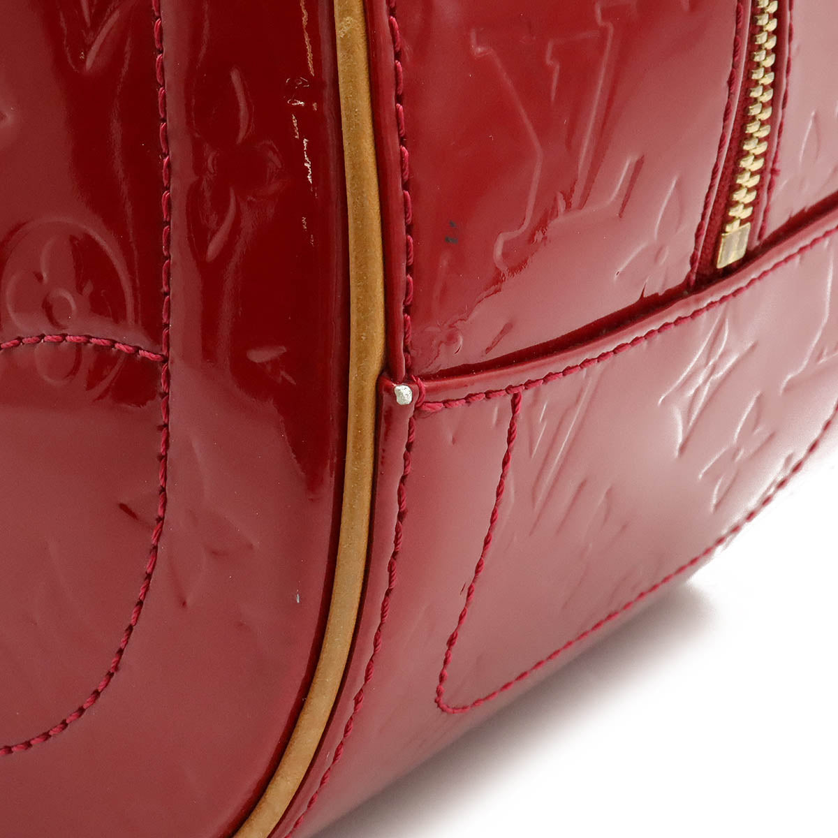 Louis Vuitton Monogram Verney Summit Drive Handbag Emmeline Pomodemur Red M93513