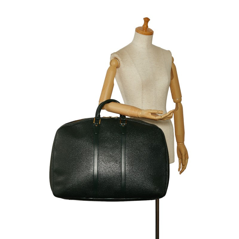 Louis Vuitton Taiga Boston Bag Travel Bag M30104 Dark Green Leather