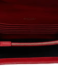 Saint Laurent Vicky Bag in Patent Leather Red 554125
