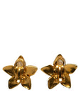 Chanel Vintage Coco Flower Motif Earrings G   CHANEL