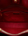 PRADA PRADA Sapphiano BN2558 Handbags Leather Red